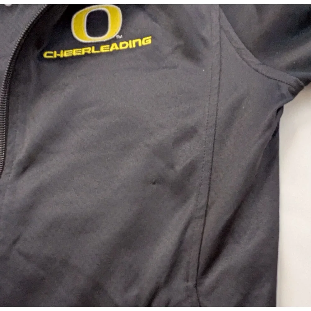 Oregon Ducks Cheerleader Nike Dri-Fit Full Zip Jacket Team Issued Womens Small